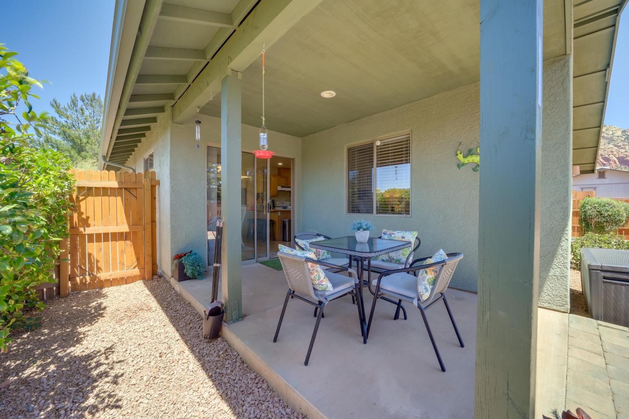 Red Rock Retreat With Patio 3 Mi To Downtown Sedona Vila Exterior foto